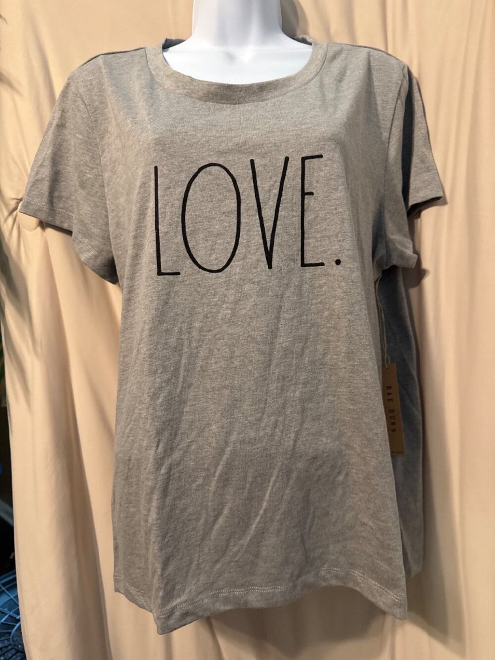 NWT Rae Dunn "LOVE" Crewneck Tee Size XL